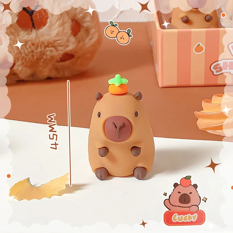 Sacapuntas de Capibara Kawaii