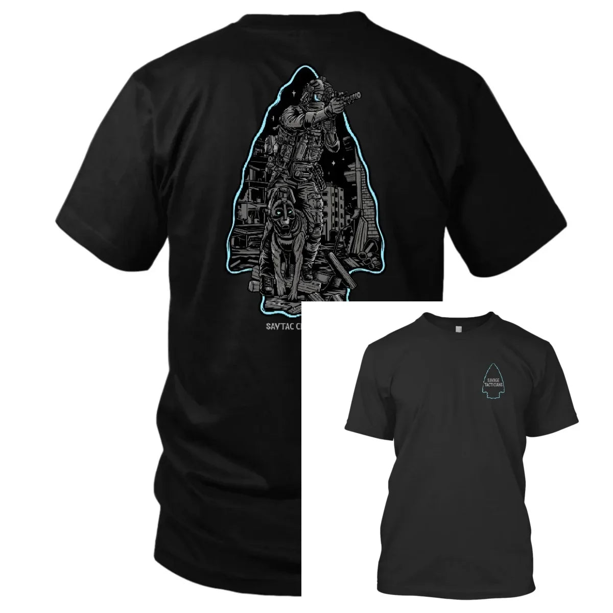 Dogs of War  – Savage Tacticians Exhaust Ventilation for Cooling Suitable for Exercise Wear