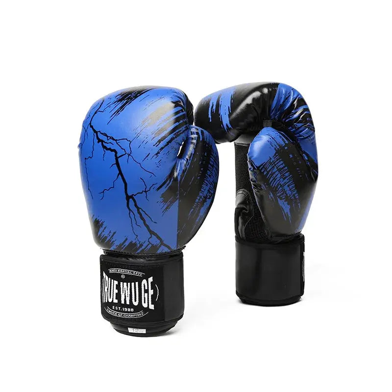 Professional Boxing Gloves PU Leathe  MMA  Kickboxing