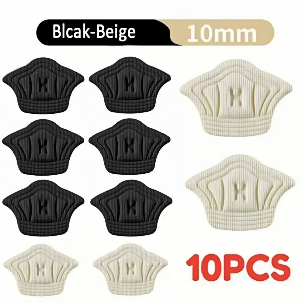 5Pairs Insoles For Shoes Patch Heel Pads For Sport Shoes Adjustable Size Feet Pad Insole Heel Protector Back Sticker Shoe Pad