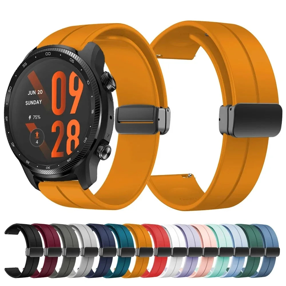 Motorola Moto Watch Silicone Band with Magnetic Folding Clasp