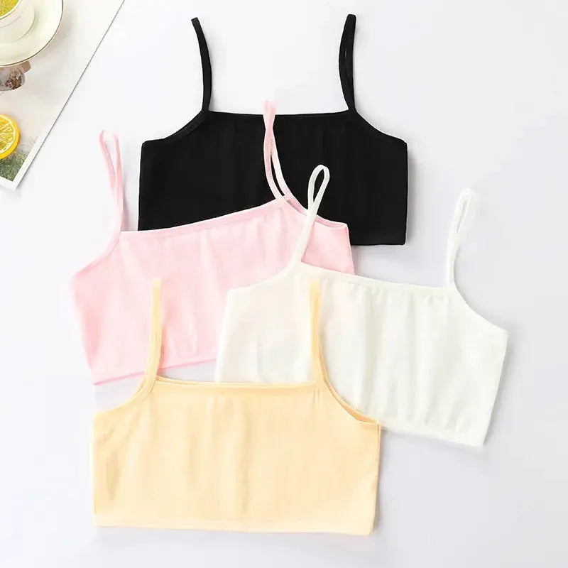 Soft Cotton Training Bras for Young Girls
