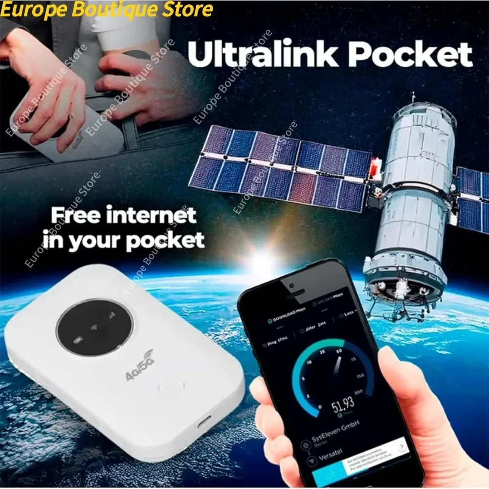 2026 NEW 300Mbps 4G 5G Portable Router USB Powered Pocket WiFi Mobile Hotspot Asian European Version Pocket Internet