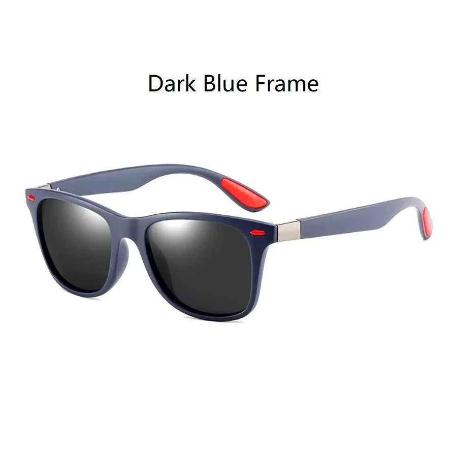 1-2-3PCS Fashion Vintage Square Unisex Driving Fishing Sunglasses Men Women Luxury Brand Designer Sun Glasses Anti-Glare Eyewear