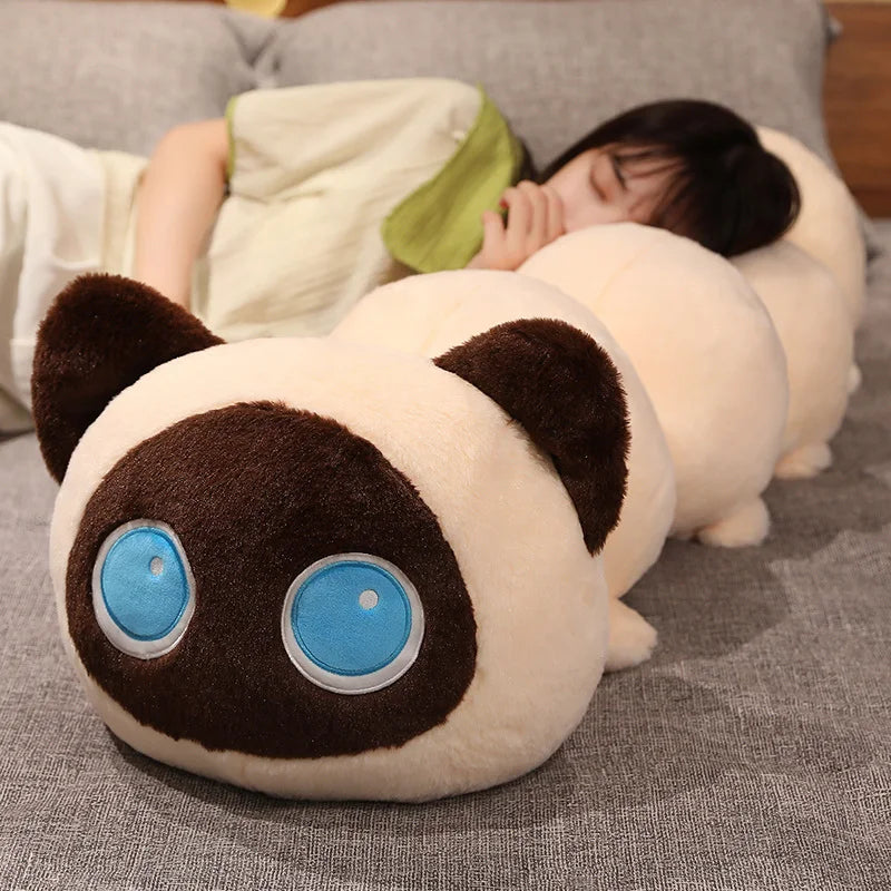 Peluche de gato oruga