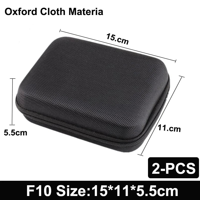 Earphone Data Storage Bag Oval Square Rectangle Cable Organizer Bags Mini Zipper Pouch Tech Gadgets Portable Charger U Disk Case