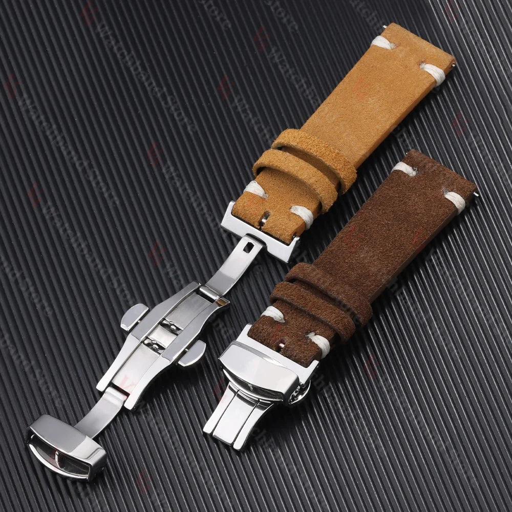 OnePlus Watch Stitched Suede Band with Butterfly Clasp
