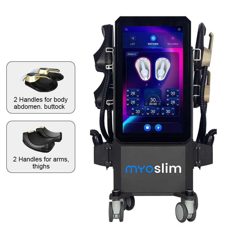 MYOslim PRO 6500W NEO EMS+EMT RF Nova Slimming Sculpt Equipment EMS Pelvic Muscle Stimulator For Full Body Shaping