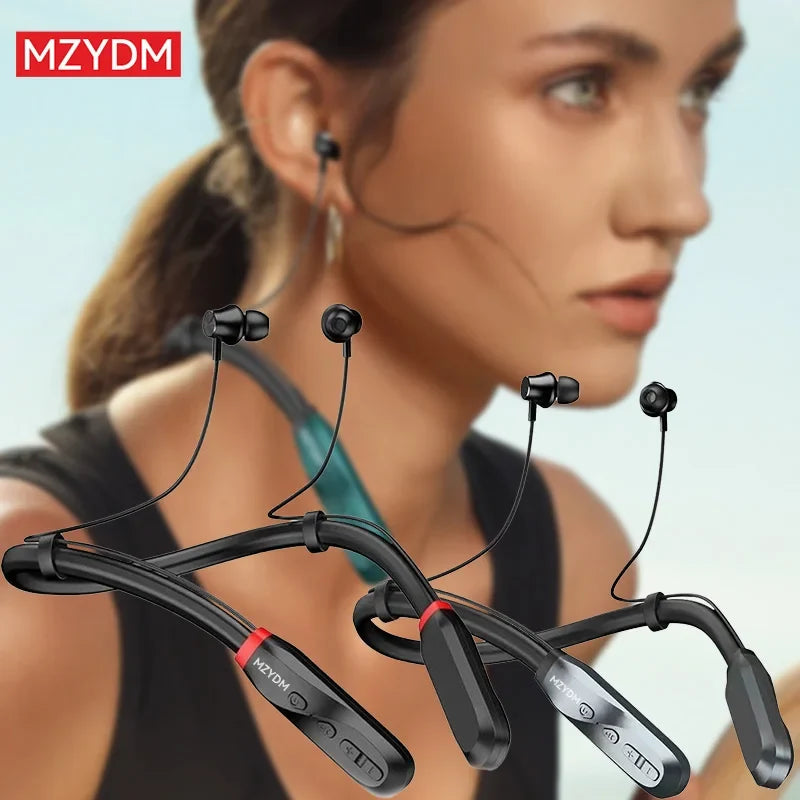 Wireless Earbuds I35 TWS Bluetooth Neckband Headphones 9D Sound In Ear Earphones Waterproof Earhook Sports Headest With Mic