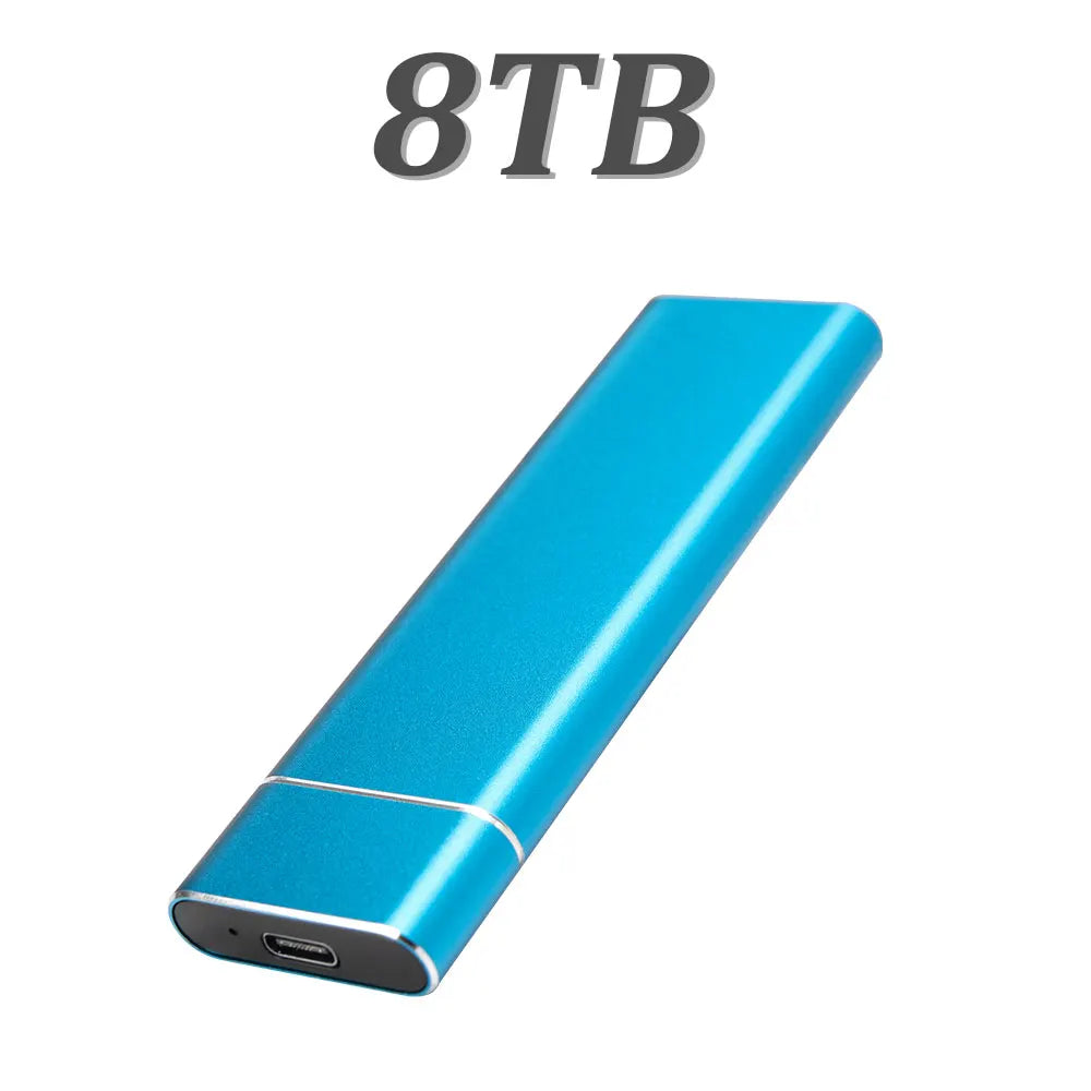 USB 3.1 high-speed external portable hard drive 4TB large capacity portable SSD solid state drive suitable for laptop MAC/PC