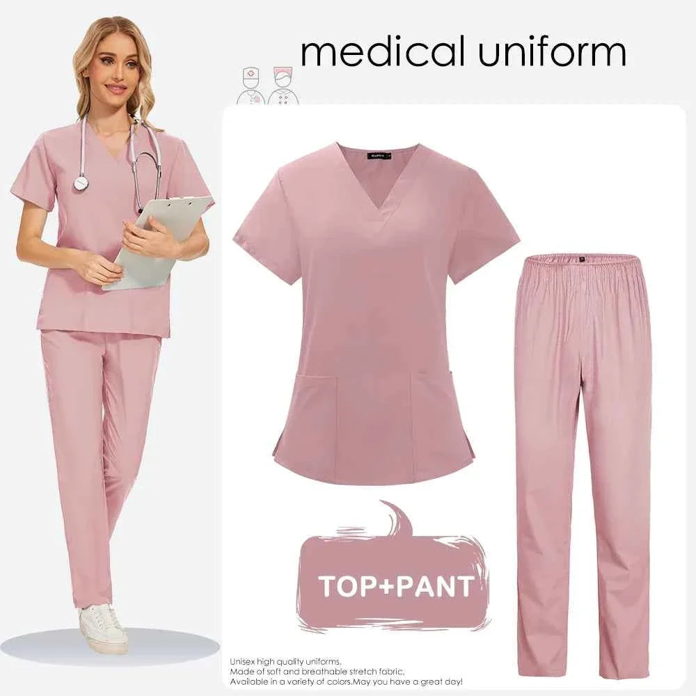 Women's Medical Scrub Uniform for Health Professionals