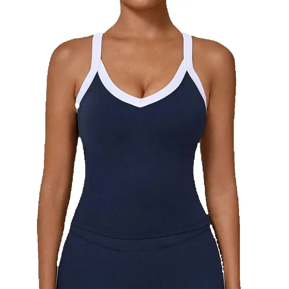 Yoga Sports Underwear Women Breathable Shock Proof Gym Workout Fitness Push Up Top High Support Yoga Running Active Vest Bra