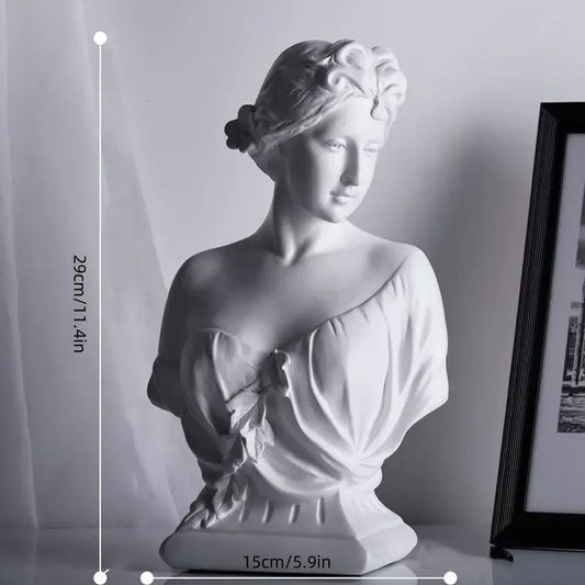 Resin Venus Greek Goddess Statue Elegant Classic Mythological Inspiration Home Decor Ornament Suitable for Living Room