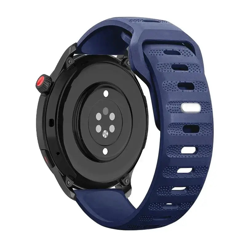 Amazfit Balance, GTR, GTS & Bip Pin-and-Tuck Silicone Band, 18 Colors