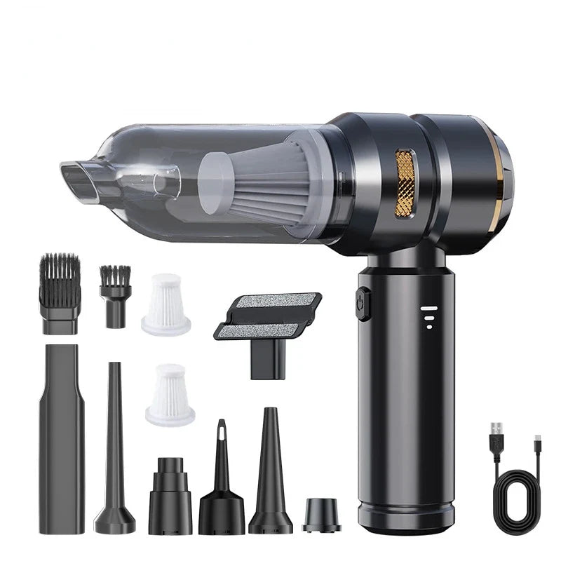 Car Vacuum Cleaner High Power Portable Handheld Wireless Brushless Motor Cleaning Machine Powerful Air Duster for Home Appliance