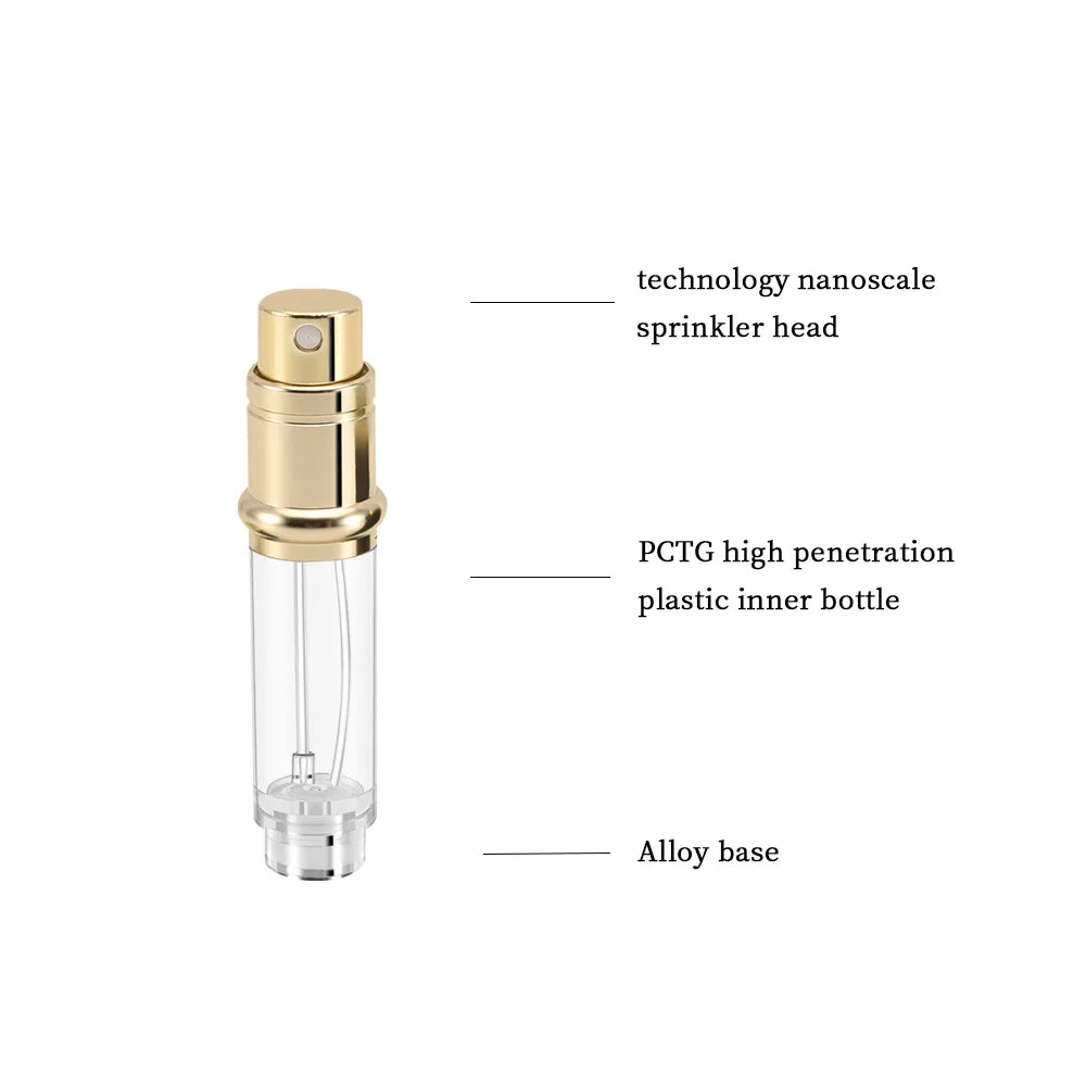 5ML Portable Compact Leather Perfume Bottle Multipurpose Sprayer