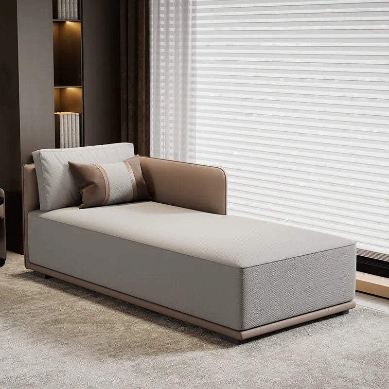 Simple Modern Chaise Longue Sofa for Small Apartment Living Room Bedroom Leisure Beauty Couch Hotel Homestay