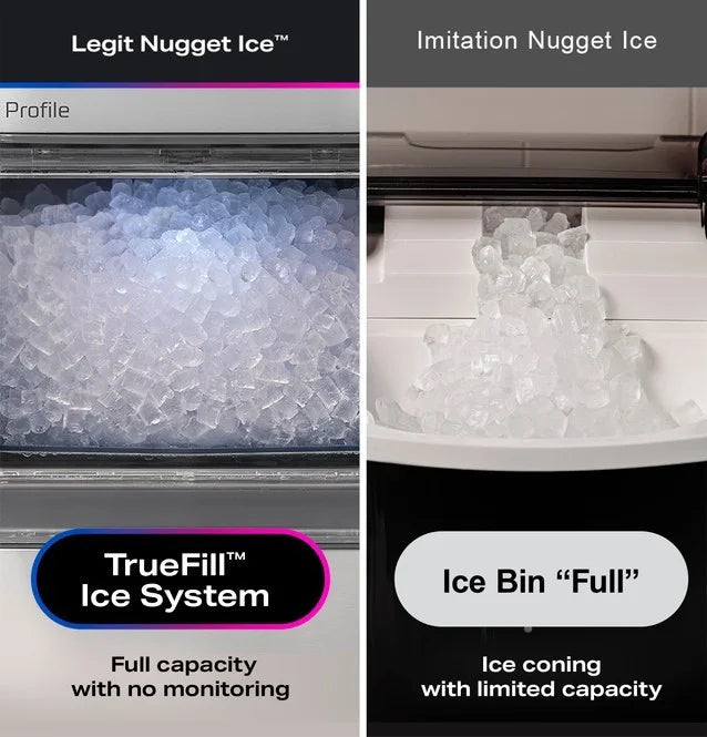 Profile Opal 2.0 Nugget Ice Maker XPIO23SCSS - Gray