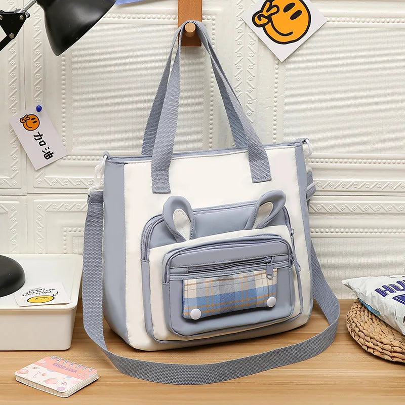 Bolso de hombro con orejas de conejo