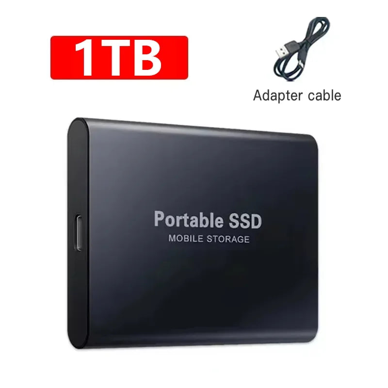 16TB Large Capacity External Hard Drive Quiet Operation Mobile Storage