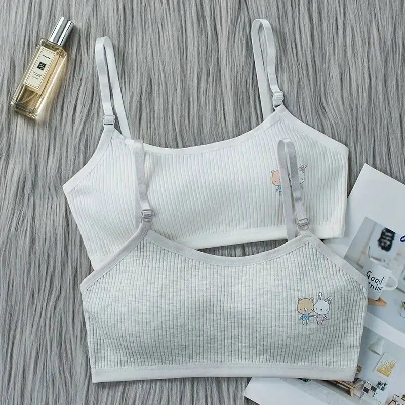 Comfortable Cotton Bras for Growing Girls