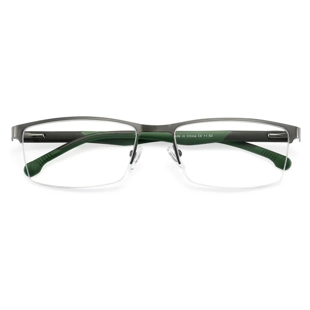 2025 NEW Men Blue light blocking Reading Glasses for Women Metal Frame Readers Magnifier Presbyopia Lens Eyewear +0.75~3.0