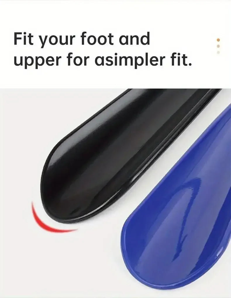 1pc Extra Long Flexible Plastic Shoe Horns Do Not Require Bending