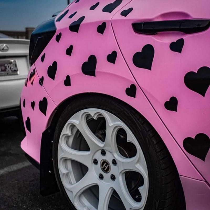 Pegatinas de coche de corazón