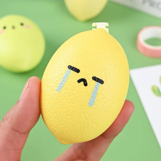 Adorable cinta correctora de limón