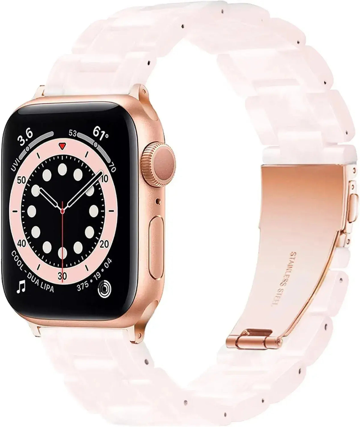 Apple Watch Glossy Resin Link Band