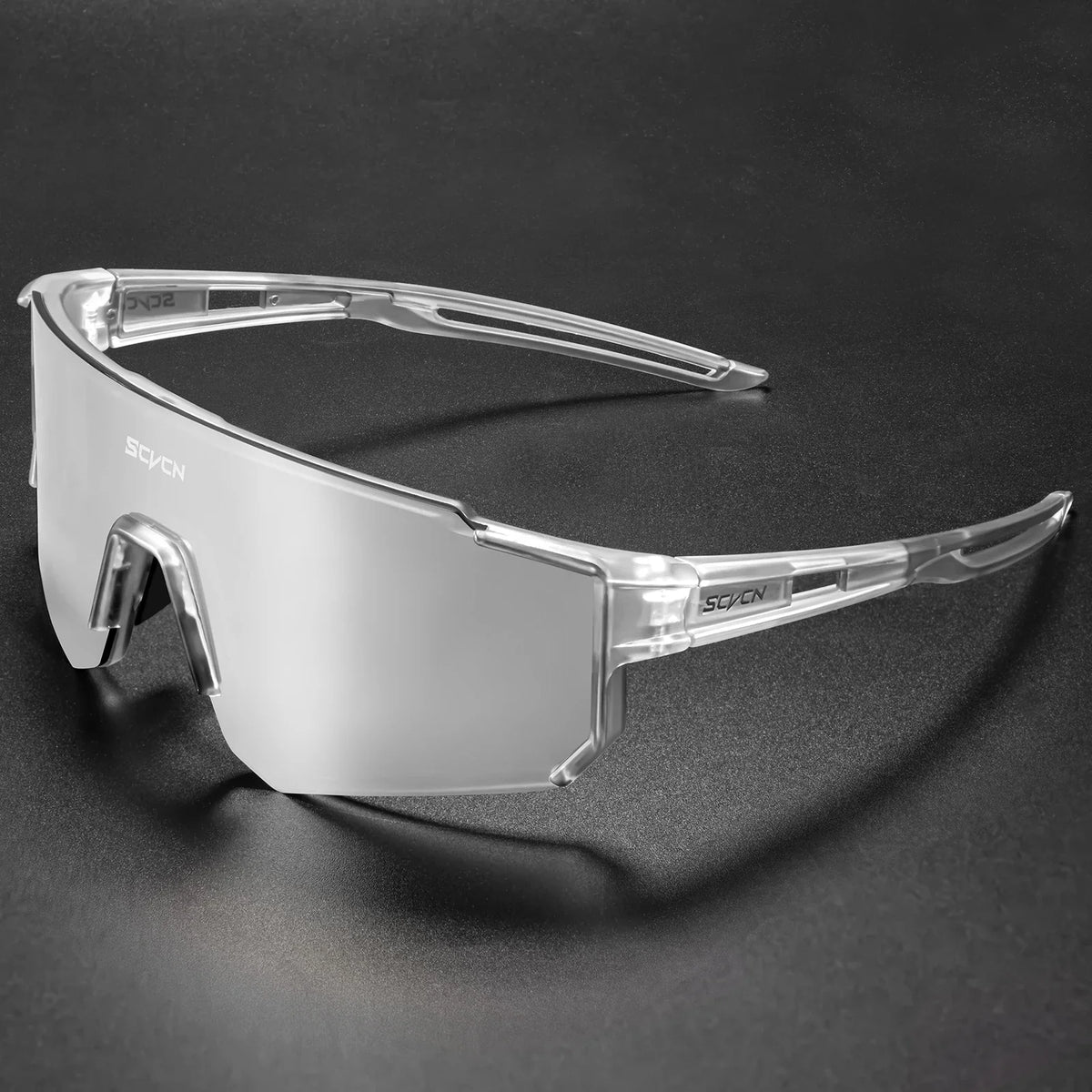 SCVCN UV400 Cycling Glasses for Men MTB Sunglasses Mountain Bike Bicycle Eyewear Women Sports Goggles Road Speed Skating