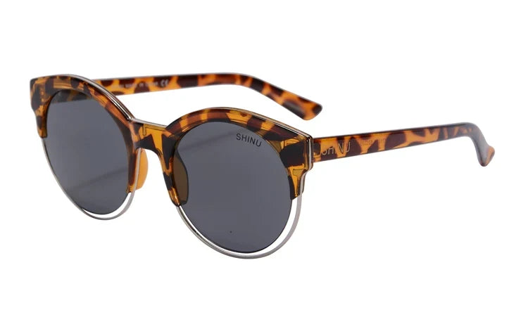 Trendy sunglasses woman luxury 2026 TR90 Frame glasses fashion UV400 Protection with Glasses case for outdoor Sunshade glasses
