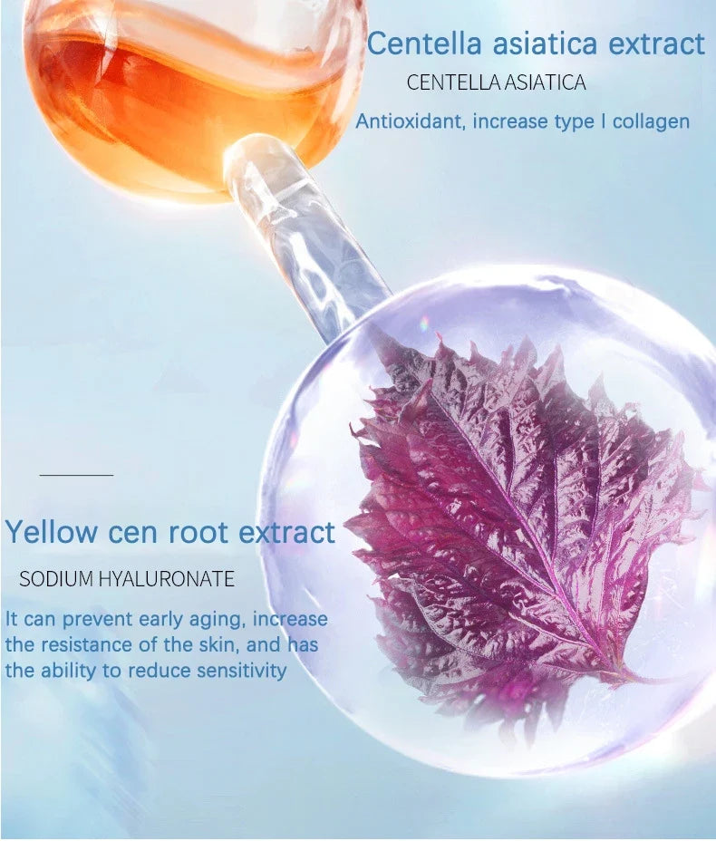 Facial Blue Copper Peptide Antioxidant Freeze-Dried Powder Essence Kit Repair Skin Moisturizing Rejuvenating Skin Care
