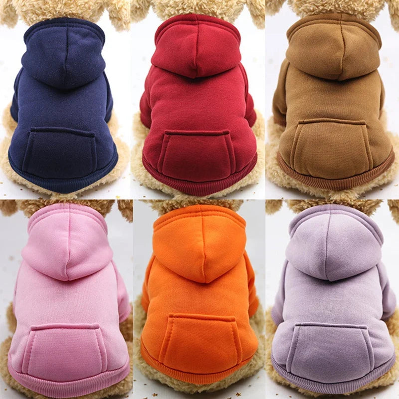 Pet Dog Clothes For Small Dogs Clothing Warm Clothing for Chihuahua Coat Puppy Outfit Pet Clothes for French Bulldog Hoodies