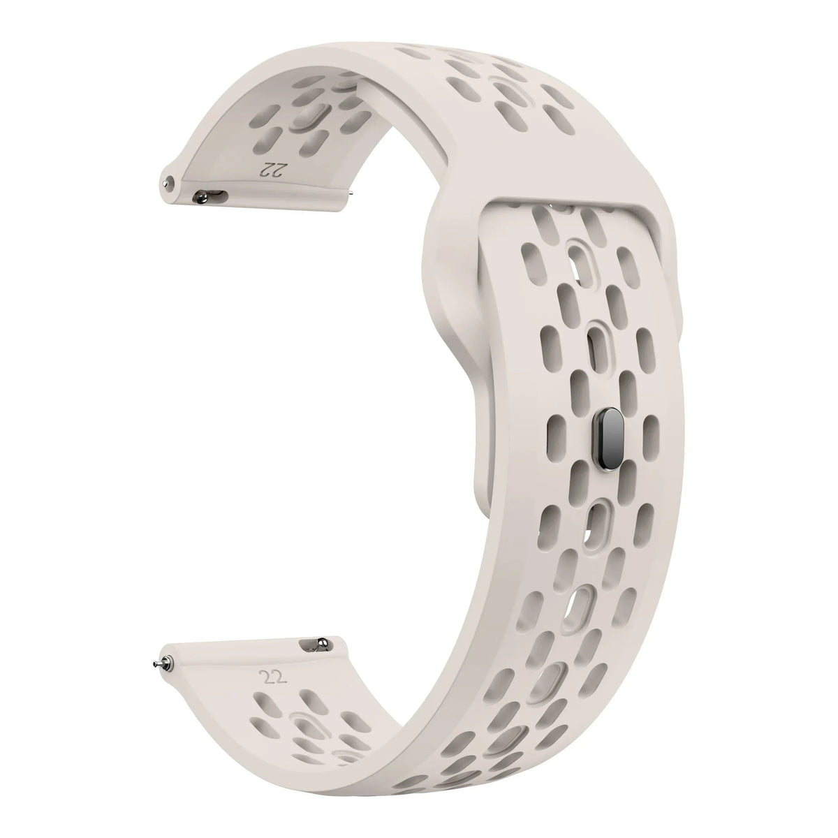 Garmin 18/20/22mm Quick Release Perforated Silicone Sport Band with Tuck Closure