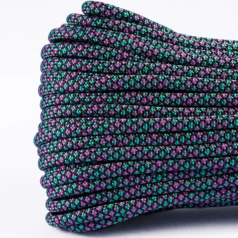 7 Cores 550 Paracord Cord 5 15 31M Dia.4mm for Outdoor Camping