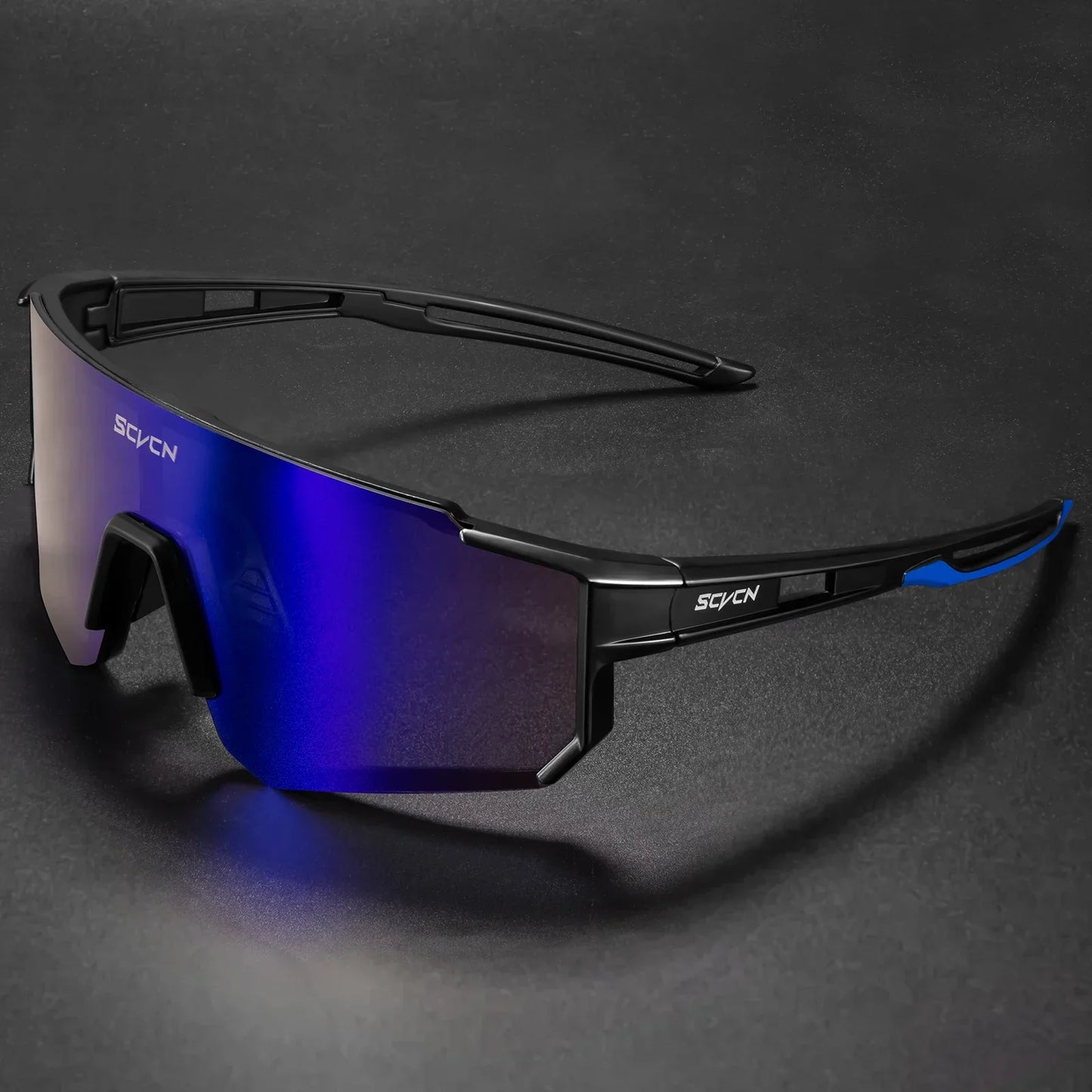 SCVCN New Cycling Glasses UV400 Sports Running Sunglasses Men Women Outdoor Drving Hiking Riding Goggles MTB Bicycle Eyewear