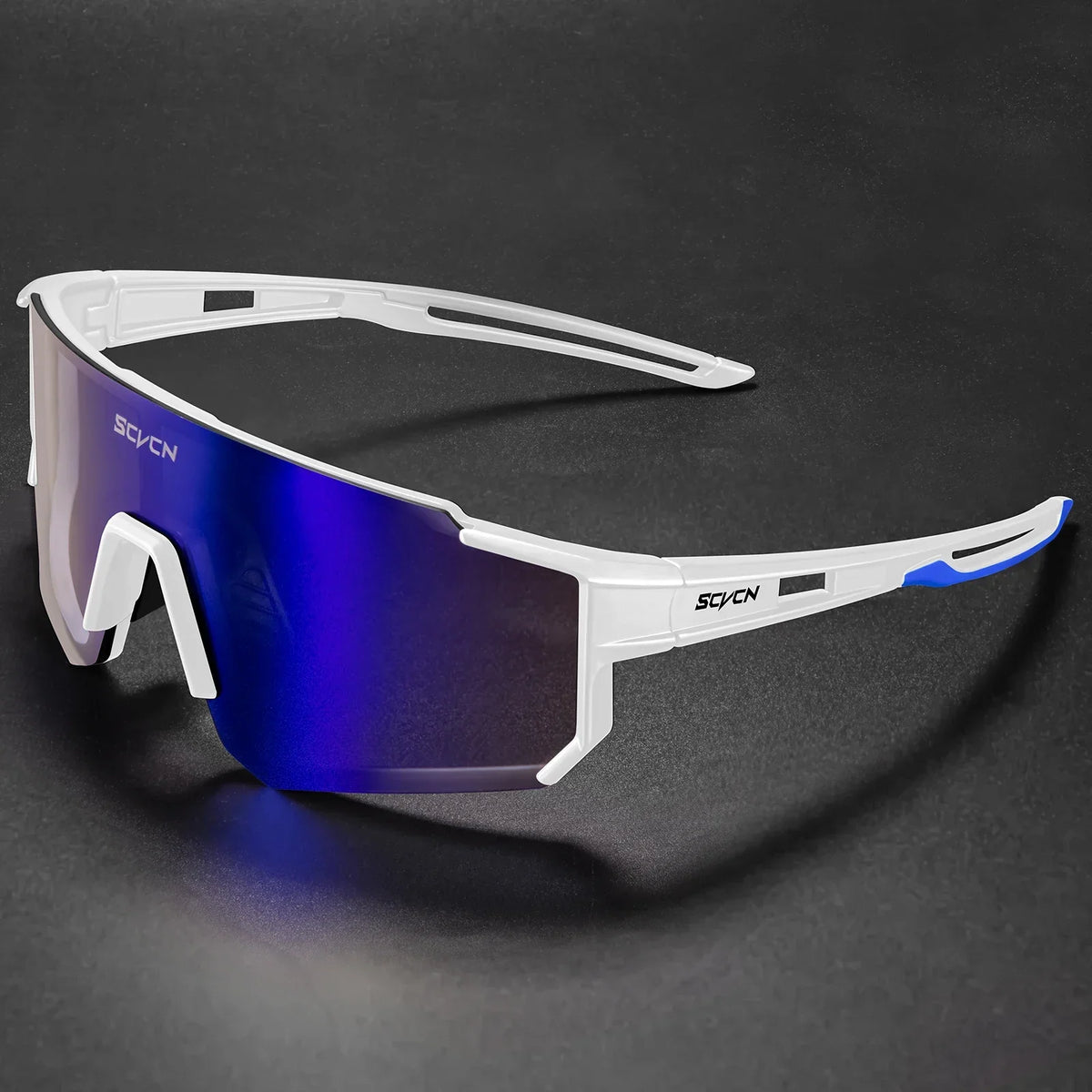 SCVCN Photochromic Cycling Glasses Night Riding Glasses Outdoor Sport Travel Sunglasses Men Women MTB Bike Golf Driving Eyewear