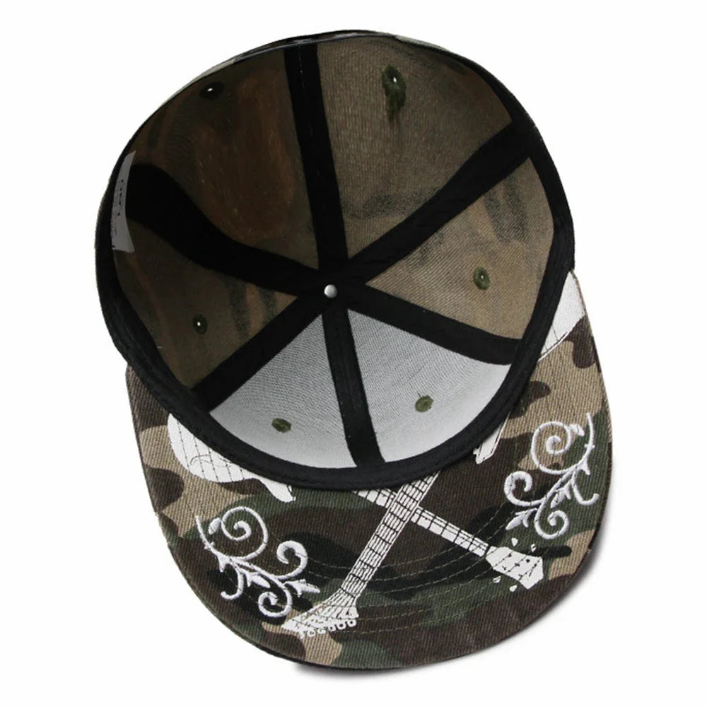 Gorra snapback de hip hop y punk rock