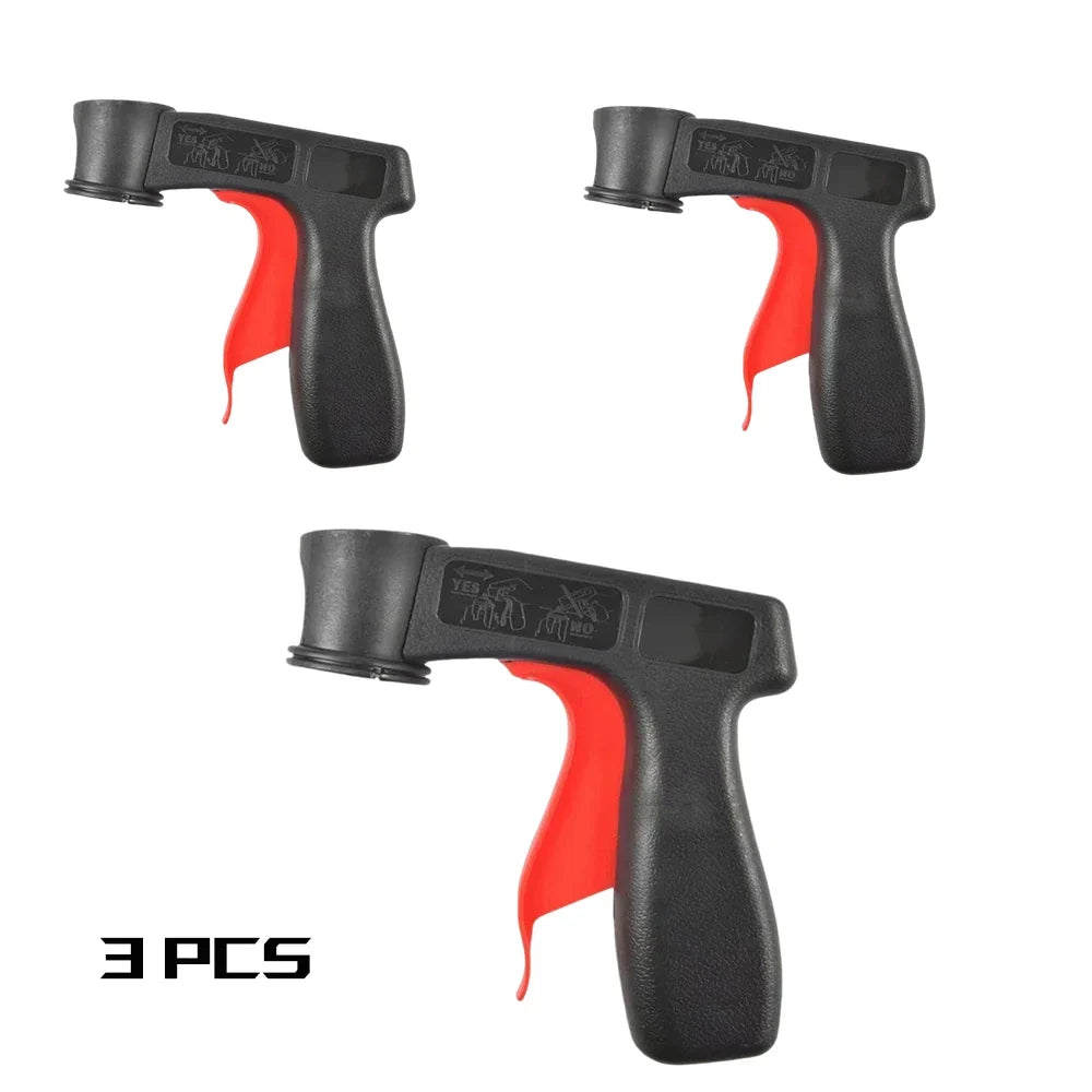 1 Pcs Plastic Portable Spray Paint Handle, Universal Reusable Car Color Changing Film Pasting Self Spraying Hand Spray Gun