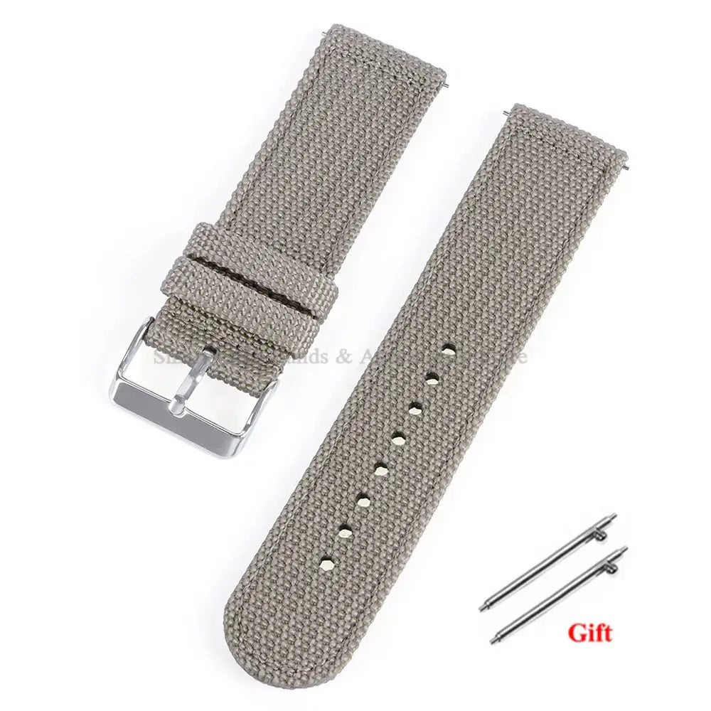 Suunto Race, Vertical & 9 Peak Woven Nylon Band with Buckle Options