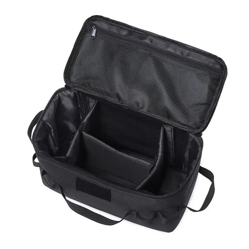 Camping Storage Bag Large Capacity Camping Storage Bag Outdoor Ground Nail Tool Organizer Picnic Cookware Utensils Carry Pouches