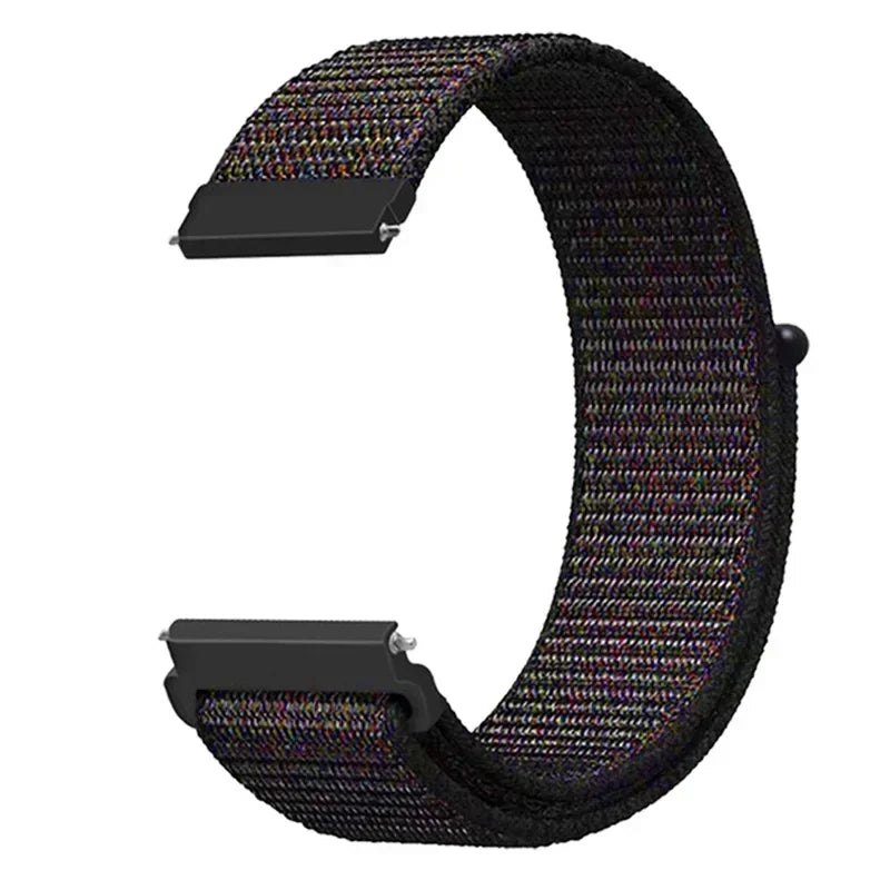 Motorola Moto Watch Woven Nylon Sport Loop, Hook-and-Loop, 50 Colors