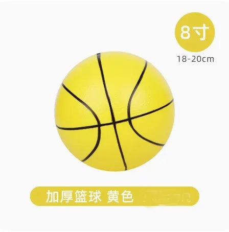 Children's elastic small leather ball, baby racket, basketball, kindergarten, outdoor ball toys for babies