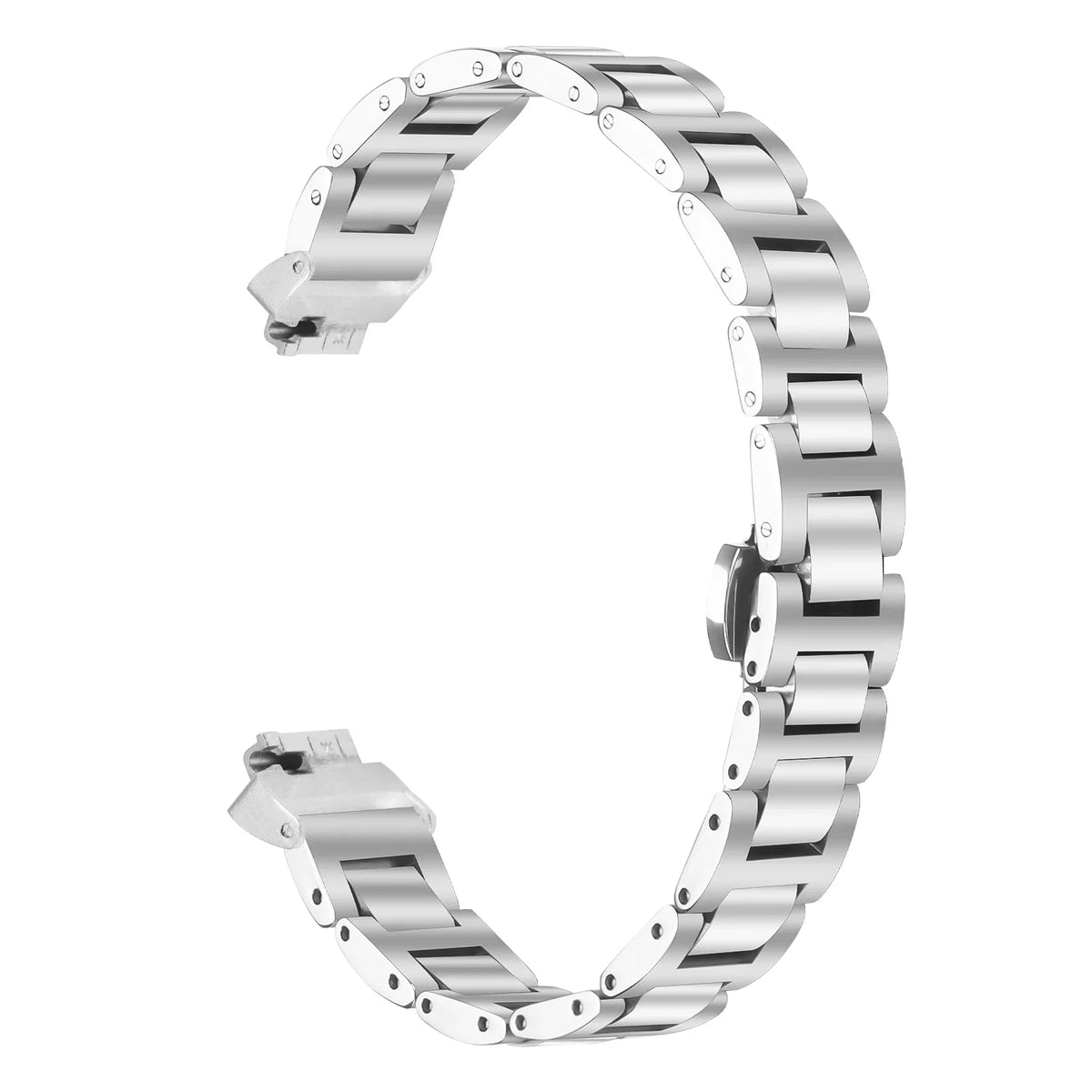 Fitbit Inspire 2, Inspire HR & Ace 3 Stainless Steel Link Band