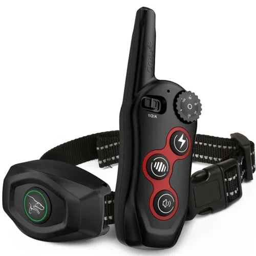 Anti Bark Dog Collar, Remote Control Electric Dog Training Device Automatic Bark Stopper Collar Beep IP67 Waterproof for All Dog