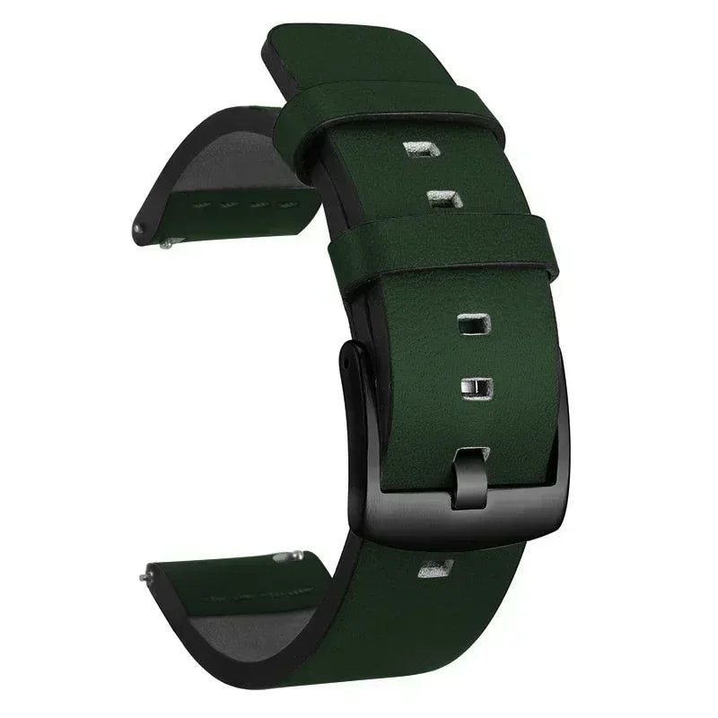 COROS PACE & APEX Leather Band with Square Holes, Quick Release