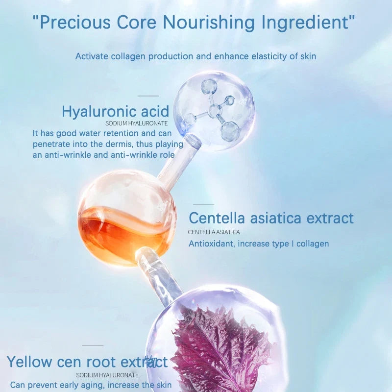 Facial Blue Copper Peptide Antioxidant Freeze-Dried Powder Essence Kit Repair Skin Moisturizing Rejuvenating Skin Care