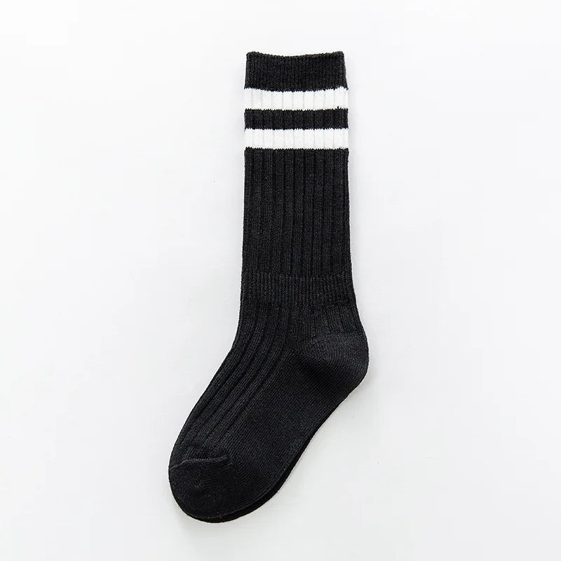 Kids' Striped Knee High Socks