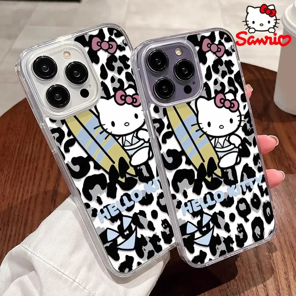 Funda para teléfono Gato Gatito Anime Accesorio Regalo de cumpleaños para iPhone